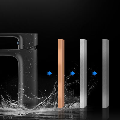 ARROW Contemporary Single Hole Deck Mounted Brass Bathroom Faucet with Ceramic Valve Core and 5 Year Warranty