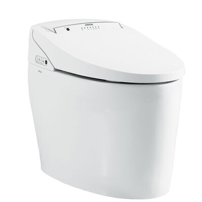 ARROW Electric Smart Toilet with Heated Seat, Siphon Jet Flushing and Self-cleaning Glazed Ceramic