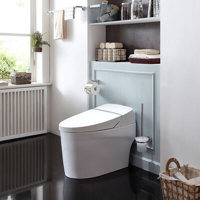 ARROW Smart Toilet with Buttocks Washing Self-cleaning Smooth Glazed Ceramic and Soft Closing Cover Seat