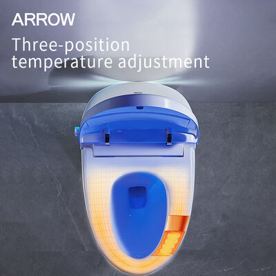 ARROW Modern Smart Toilet with Siphon Flushing Heated Seat and Nozzle Self-cleaning Intelligent Bidet Toilet