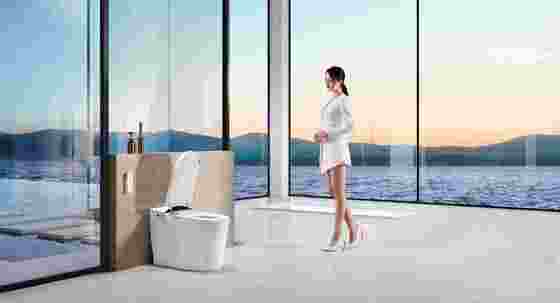 Arrow Brand Modern Smart Toilet with Concealed Tank Automatic Operation and Soft Close Bidet