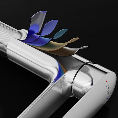 ARROW Single Lever Faucet with Ceramic Valve Core and 5 Year Warranty for Bathroom Basin Solid Brass 59