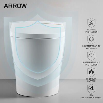 ARROW ST-8007 Compact Slim Smart Toilet for Small Bathrooms | 650mm Depth, Tankless Instant Heat, Japanese-Style Minimalist Design