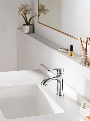 Basin Faucet Manufacturer Supply Deck Mounted Single Handle Water Mixer Tap Bathroom Faucets